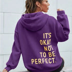 Hoodie Luxe Lange Mouwen Hoodie Hoogwaardig Comfort Warm