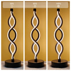 SilverWave - Aluminium LED Bureaulamp met Dimbare Verlichting