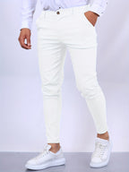 Elegante Heren Slim Fit Broek – Modern en Stijlvol Ontwerp