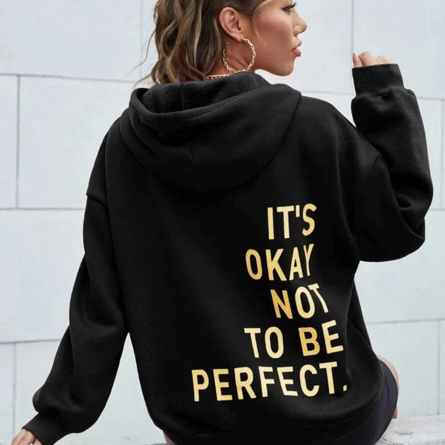 Hoodie Luxe Lange Mouwen Hoodie Hoogwaardig Comfort Warm