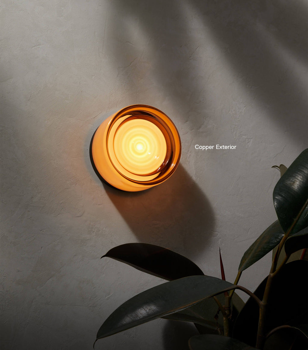 TML Ripple IP65 Beoordeling Gelaagd Glas Wandlamp