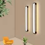 Moderne Nordic Minimalistische Lange LED Dimbare Plafondverlichting voor Woonkamer en Eetkamer