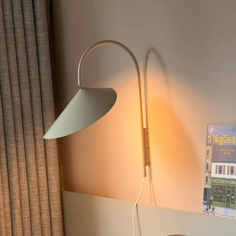 Nordic Arum Creatieve Wandlamp Met Artistiek Design Voor Woonkamer en Keuken
