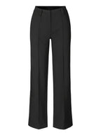 Dames Hoge Taille Wijde Pantalon Met Tailored Fit Volledige Lengte Elegante En Veelzijdige Stijl Voor Elke Gelegenheid