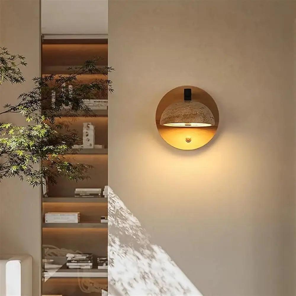 Azur Glow Wandlamp – Ronde Vormen en Elegante Gloed