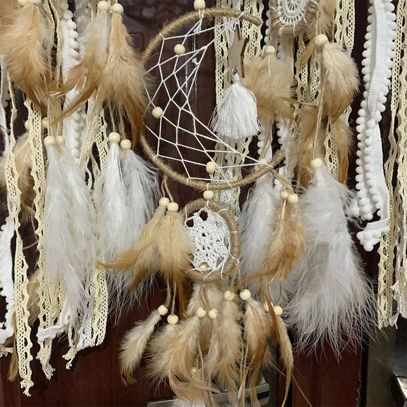 Boheemse Dromenvanger Set van 5 Stuks voor Unieke Decoratie