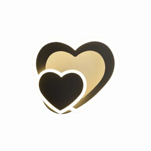 HeartBliss Lamp - Romantisch Hartontwerp voor Slaapkamer en Woonkamer