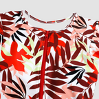 Mia Camouflage Zwempak Voor Dames Met Ritssluiting Flatterende Pasvorm Ideaal Voor Strand En Zwembad