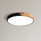 Delos - Scandinavische Houten LED Plafondlamp