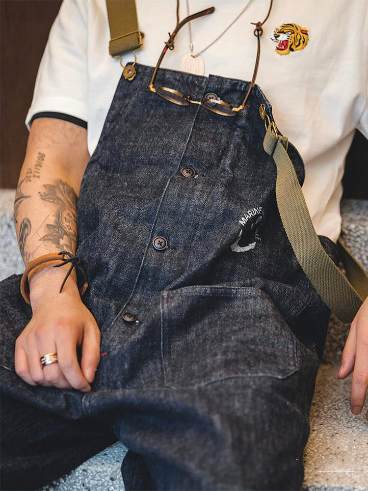 Amerikaanse Retro Stijl Marine Deck Overalls