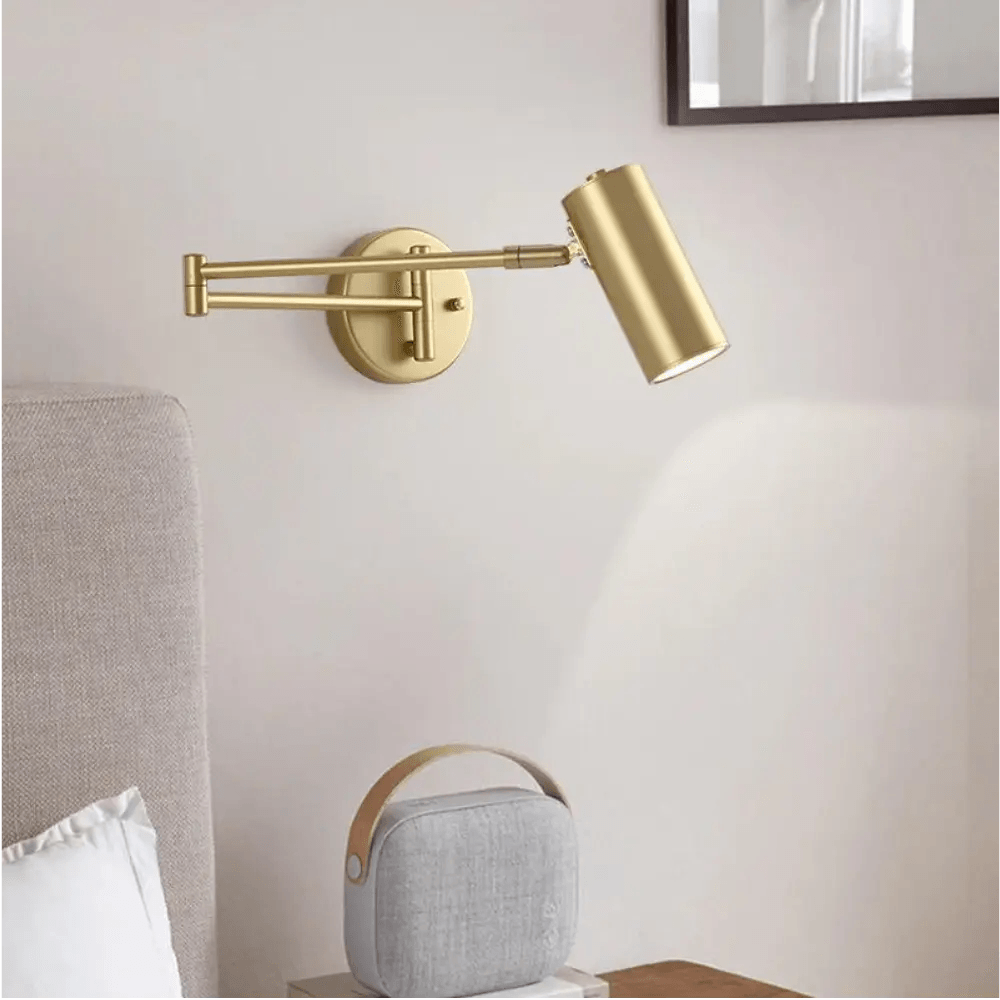 Vejr Lys Wandlamp – Luxe Afwerking met Gouden Details