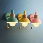 Blå Havn Wandlamp – Minimalistisch en Functioneel in Één