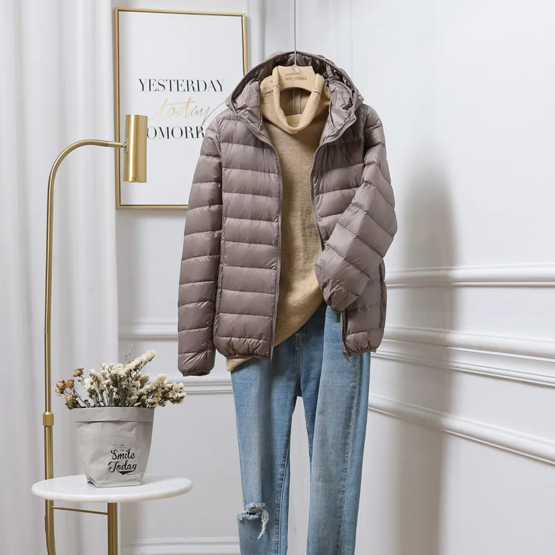 Chāme - Dames Puffer Jacket - Lichtgewicht en met Kap