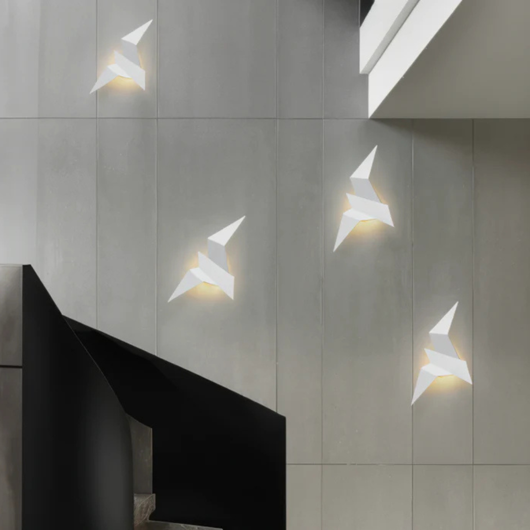 Origami Wandlamp - Unieke Wandverlichting Binnen
