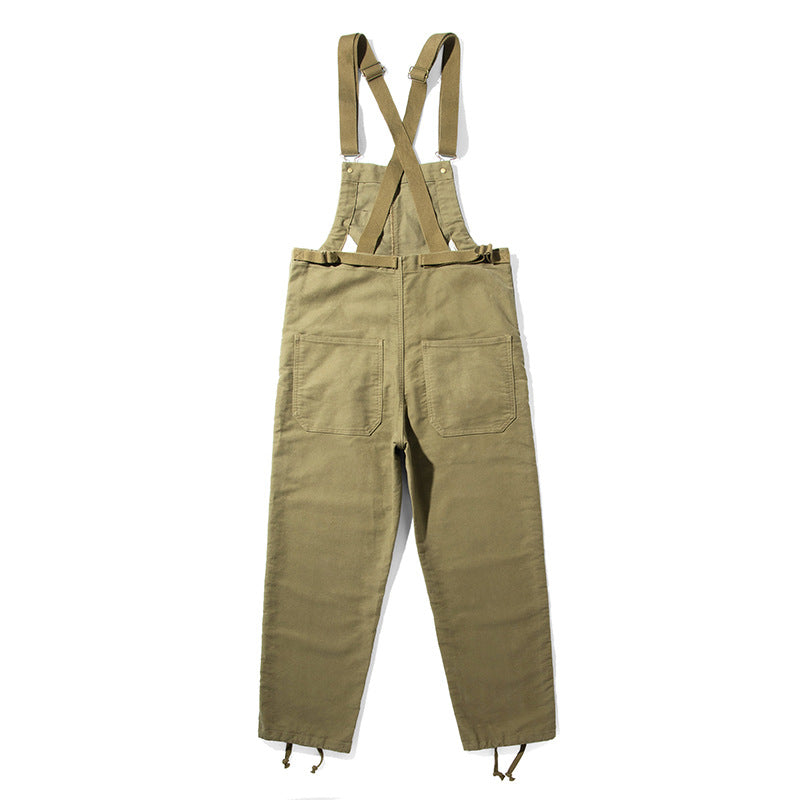 Unisex Moleskin Overalls met Cinch Koord