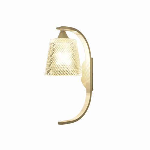 BirdLuxe - Elegante Wandlamp met Vogelontwerp – Hout en Glas voor Slaapkamer