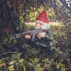 Drelix - Militaire Tuinkabouter