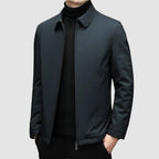 Donsjack Donkerblauw Donzen Vulling Maat M Comfortabel