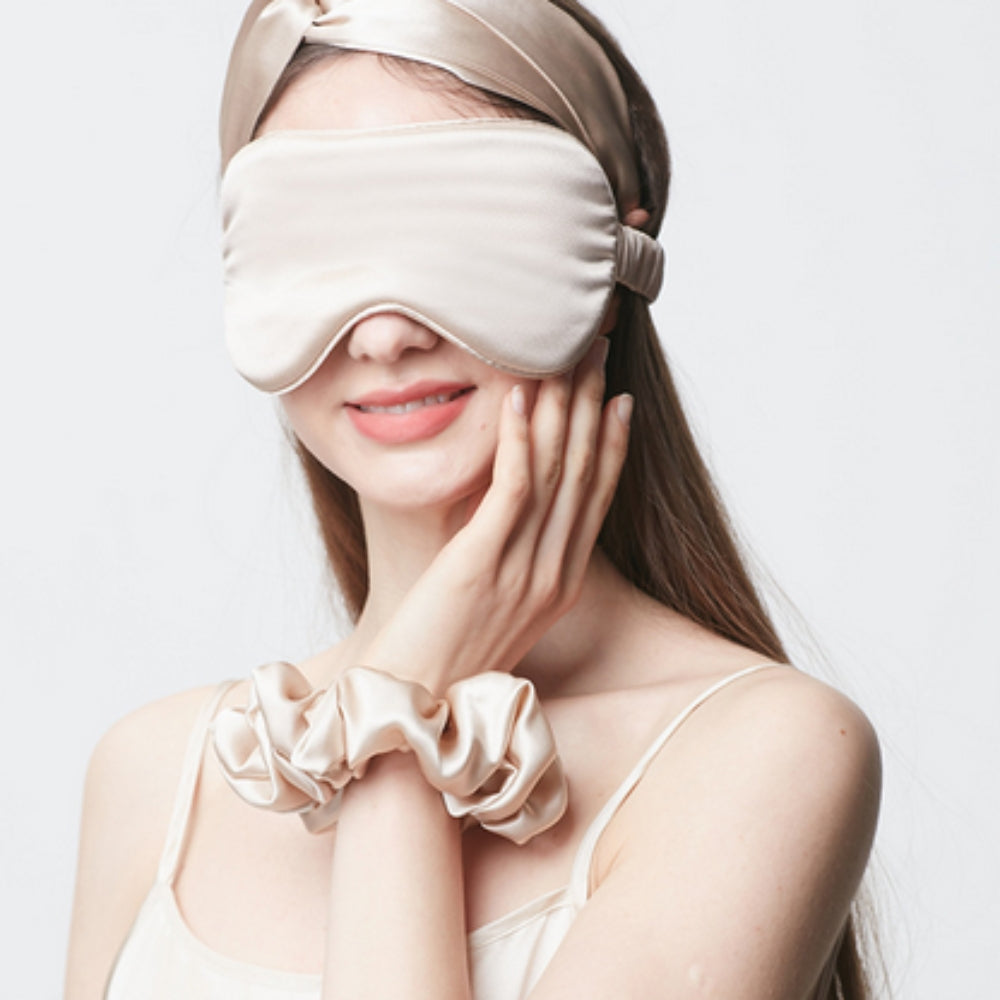 Zijden Slaapmasker