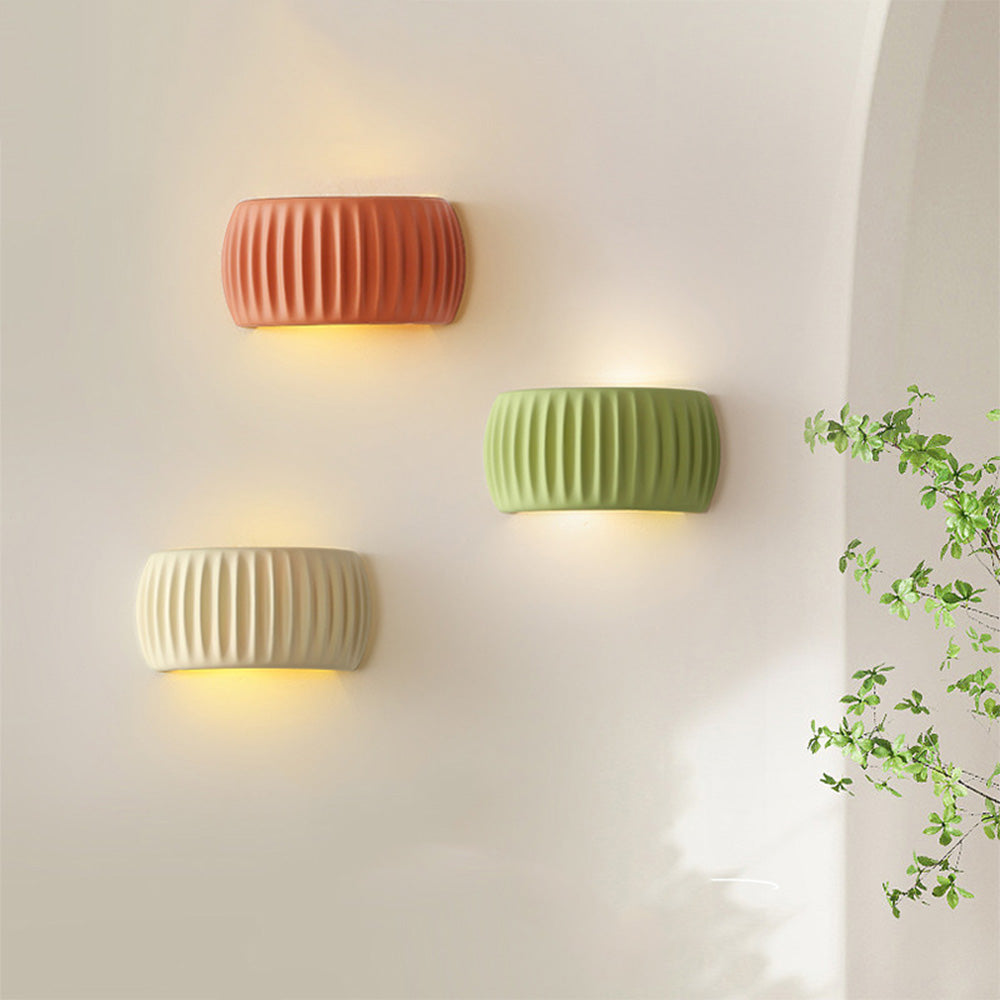 Noordse Minimalistische Hars Slaapkamer Wandlamp voor Moderne Interieurs