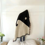 Artistieke Yin Yang Wandtapijt Deken
