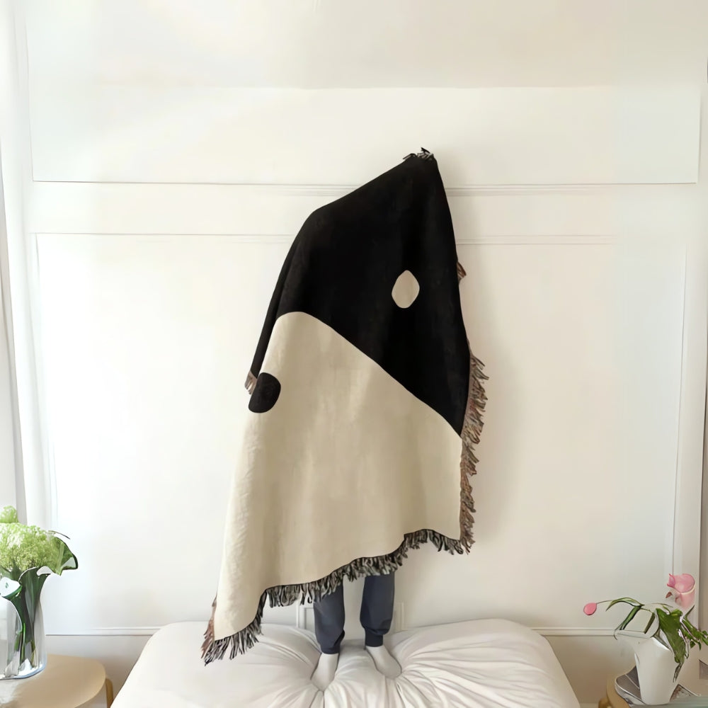 Artistieke Yin Yang Wandtapijt Deken