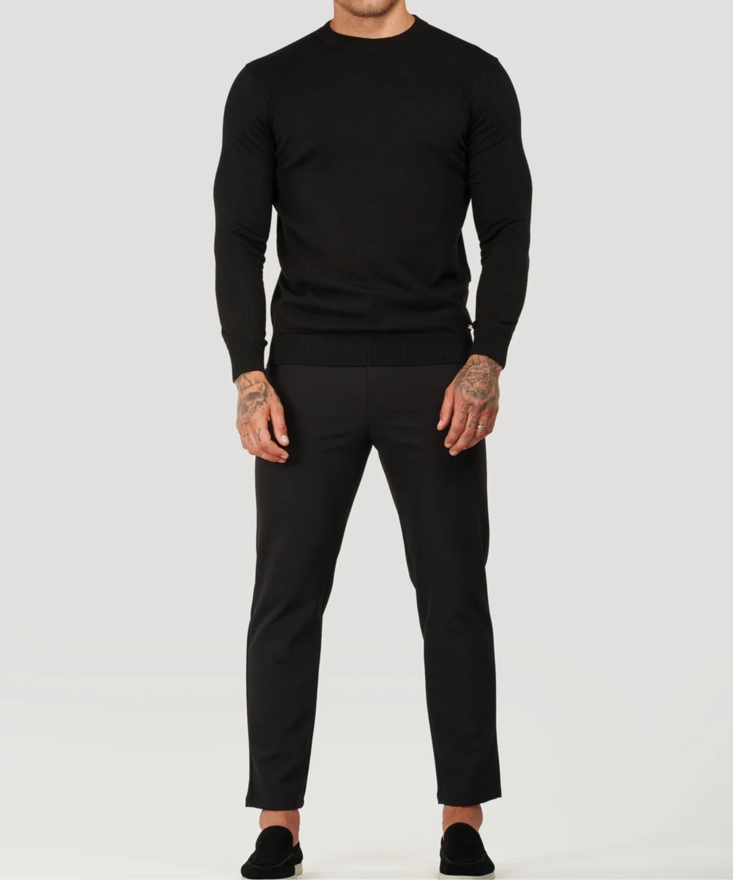 Marino Essentiële Crewneck Sweater voor Heren en Dames