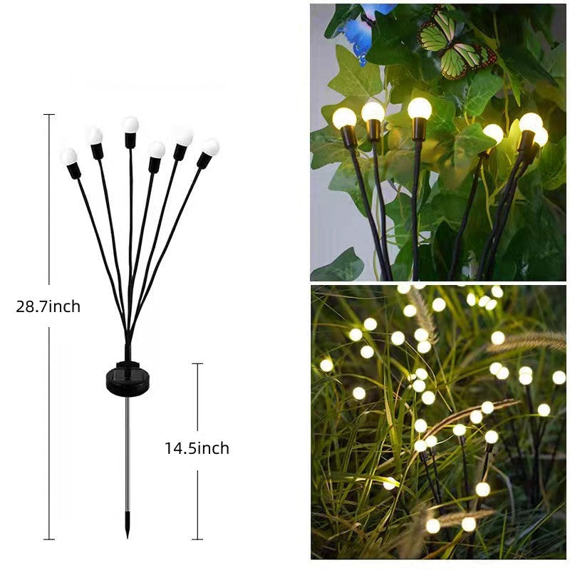 BreezeBright -  LED Dansend Licht met Zonne-energie
