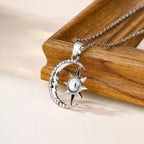 Maansteen - Hangerketting