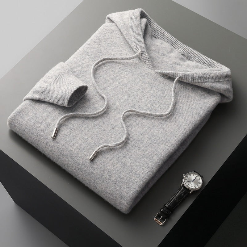 Nils: 100% Australische Wol Hoodie/Trui