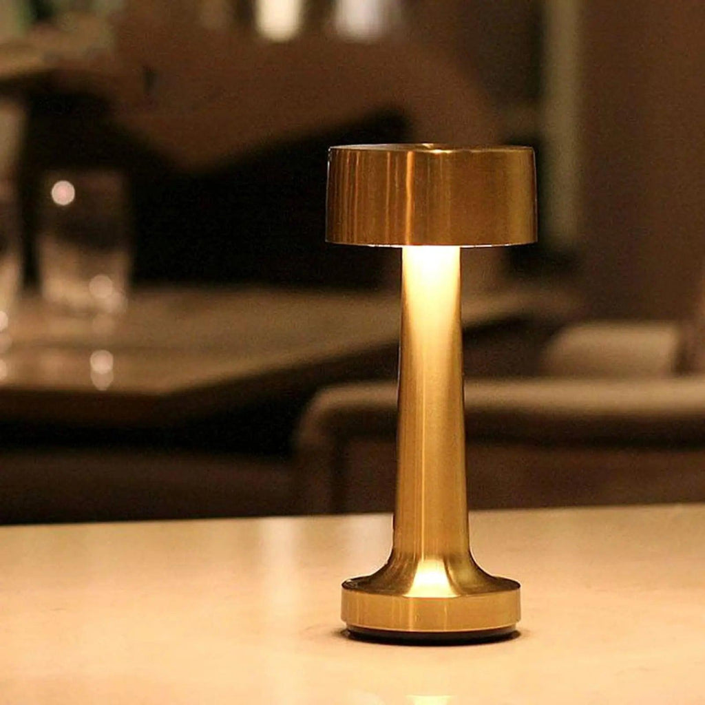 Vintora – Retro Bar Tafellamp – Stijlvolle Tafellamp met Dimfunctie