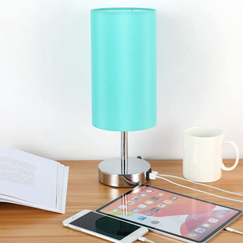 TouchEase - Dimbare Tafellamp met USB-poorten