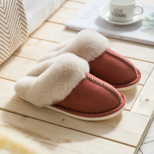 Sloffen Met Bont Zachte Comfortabele Voor Thuis Knus - Sloffen - Pantoffels