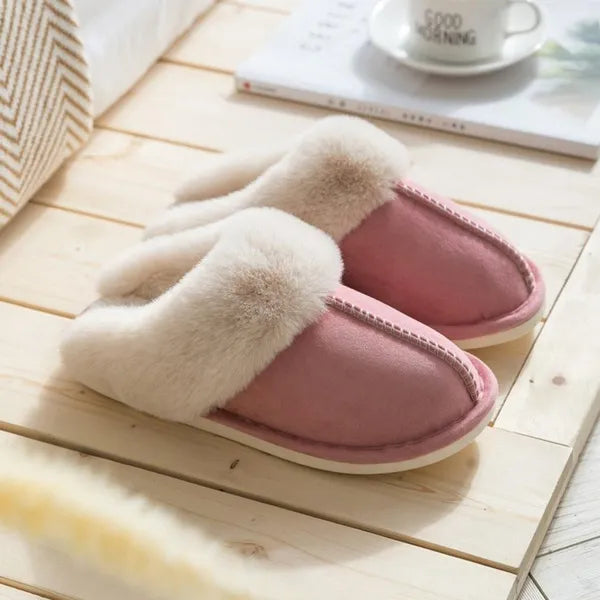 Sloffen Met Bont Zachte Comfortabele Voor Thuis Knus - Sloffen - Pantoffels