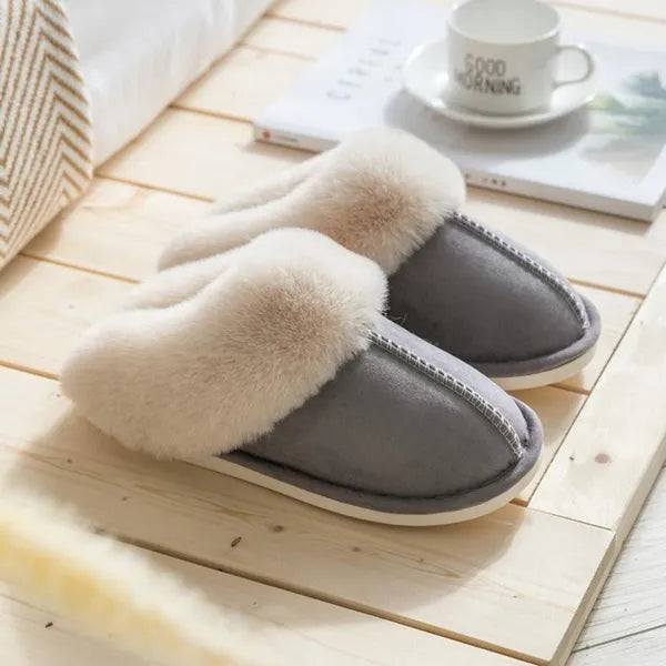 Sloffen Met Bont Zachte Comfortabele Voor Thuis Knus - Sloffen - Pantoffels