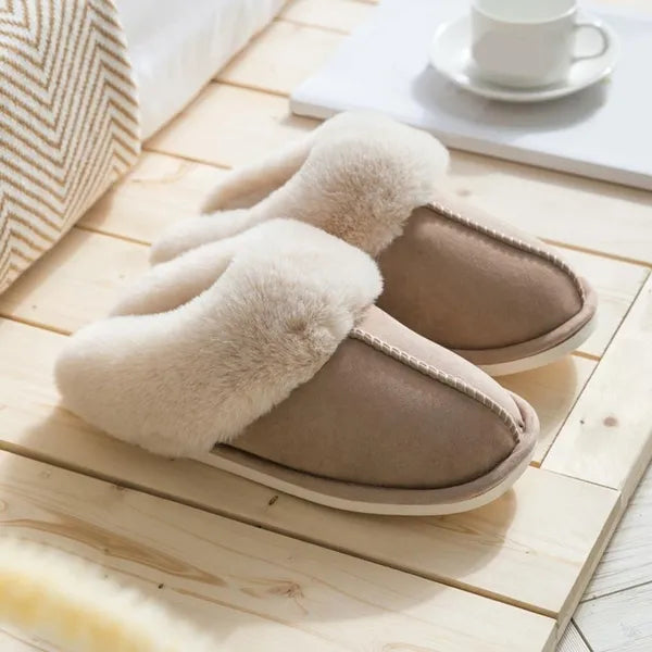 Sloffen Met Bont Zachte Comfortabele Voor Thuis Knus - Sloffen - Pantoffels