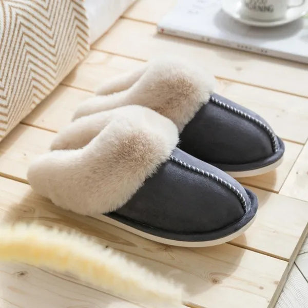 Sloffen Met Bont Zachte Comfortabele Voor Thuis Knus - Sloffen - Pantoffels