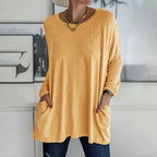 Dames Trui / Pullover - Zacht, casual en oversized met ronde hals