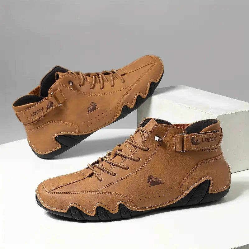 Schoenen Waterdicht Hoge Schacht Stoer Ontwerp Voor Heren