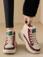 Sneeuwlaarzen Dames Met Dikke Warme Zool Voor Winter