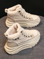 Sneeuwlaarzen Dames Met Dikke Warme Zool Voor Winter