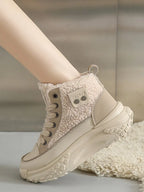 Sneeuwlaarzen Dames Met Dikke Warme Zool Voor Winter