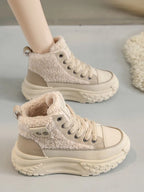 Sneeuwlaarzen Dames Met Dikke Warme Zool Voor Winter