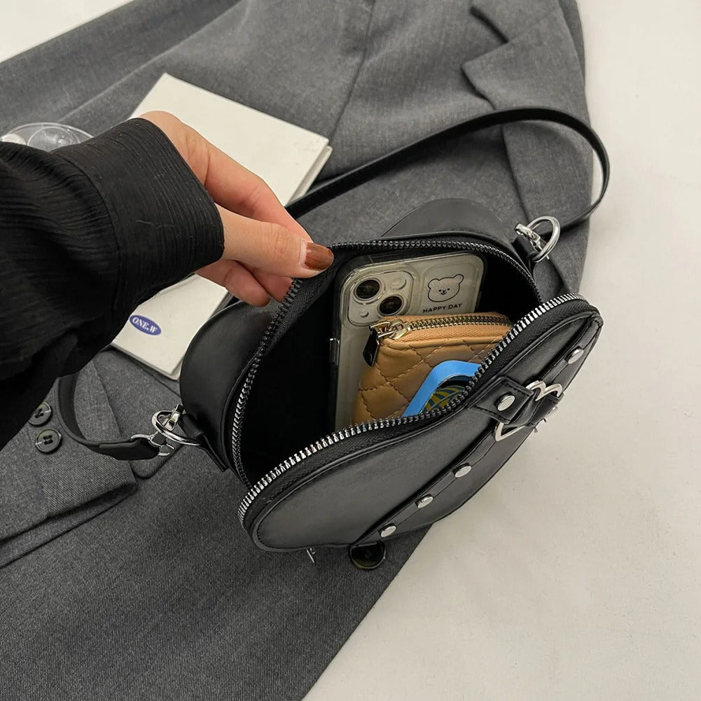 Rebel Hart Cross-Body Tas