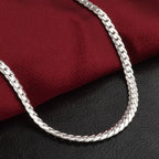 Gelukzaligheid Sterling Halsketting Voor Vrouwen Van Hoogwaardig 925 Sterling Zilver Met Tijdloze Elegantie En Veelzijdige Styling