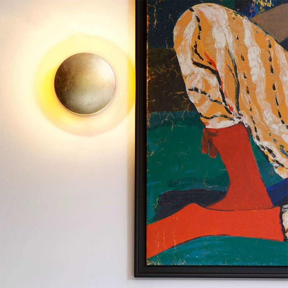 Creativiteit Rotatable Ronde Maan Wandlamp voor Slaapkamer en Woonkamer