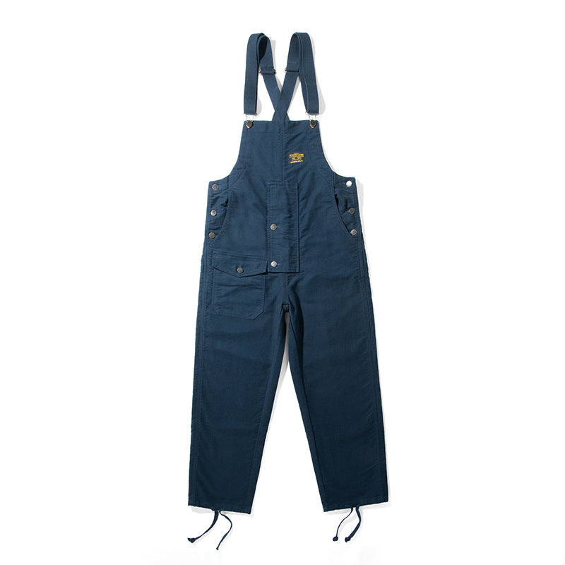 Unisex Moleskin Overalls met Cinch Koord