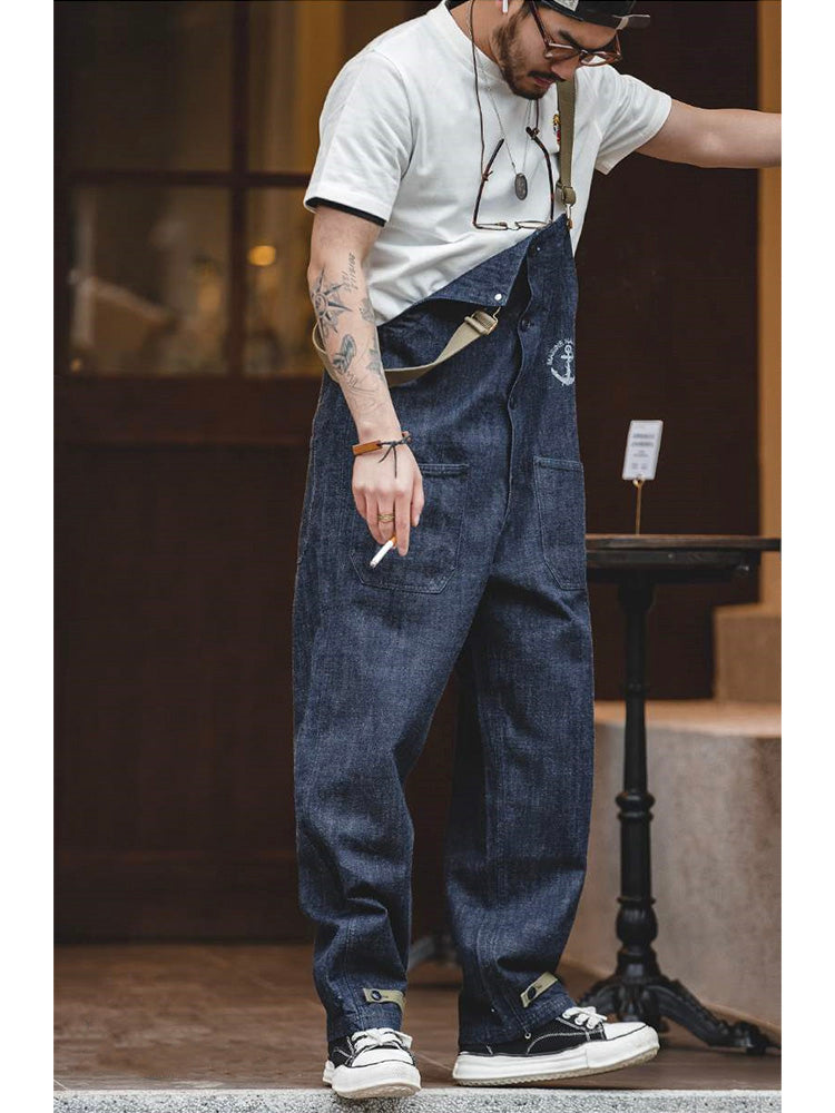 Amerikaanse Retro Stijl Marine Deck Overalls