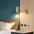 Vejr Lys Wandlamp – Luxe Afwerking met Gouden Details