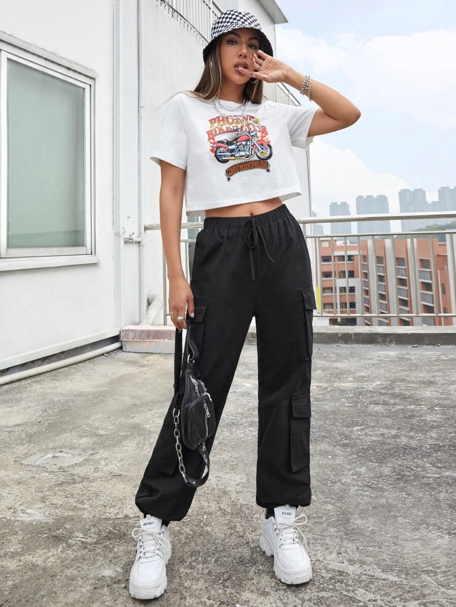 Grote Zak Jogger Cargo Sweatpants